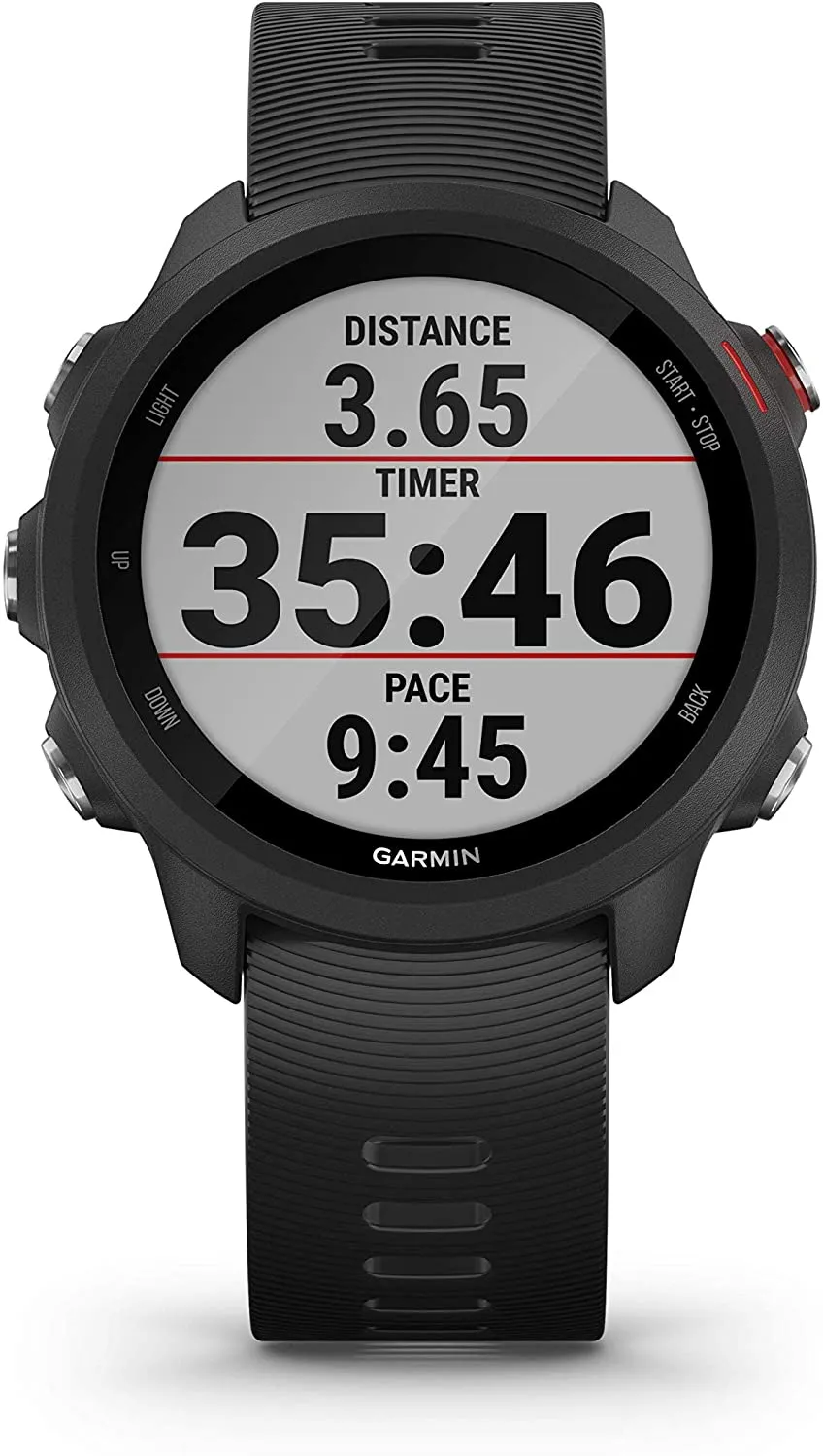 Garmin Forerunner 245 GPS Running Smartwatch (010-02120-20, Lime/Orange/Pink)