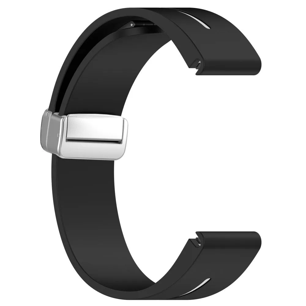 Garmin Vivoactive 5 silicone wristband with magnetic clasp (joint circumference: 170-220mm) - black / white