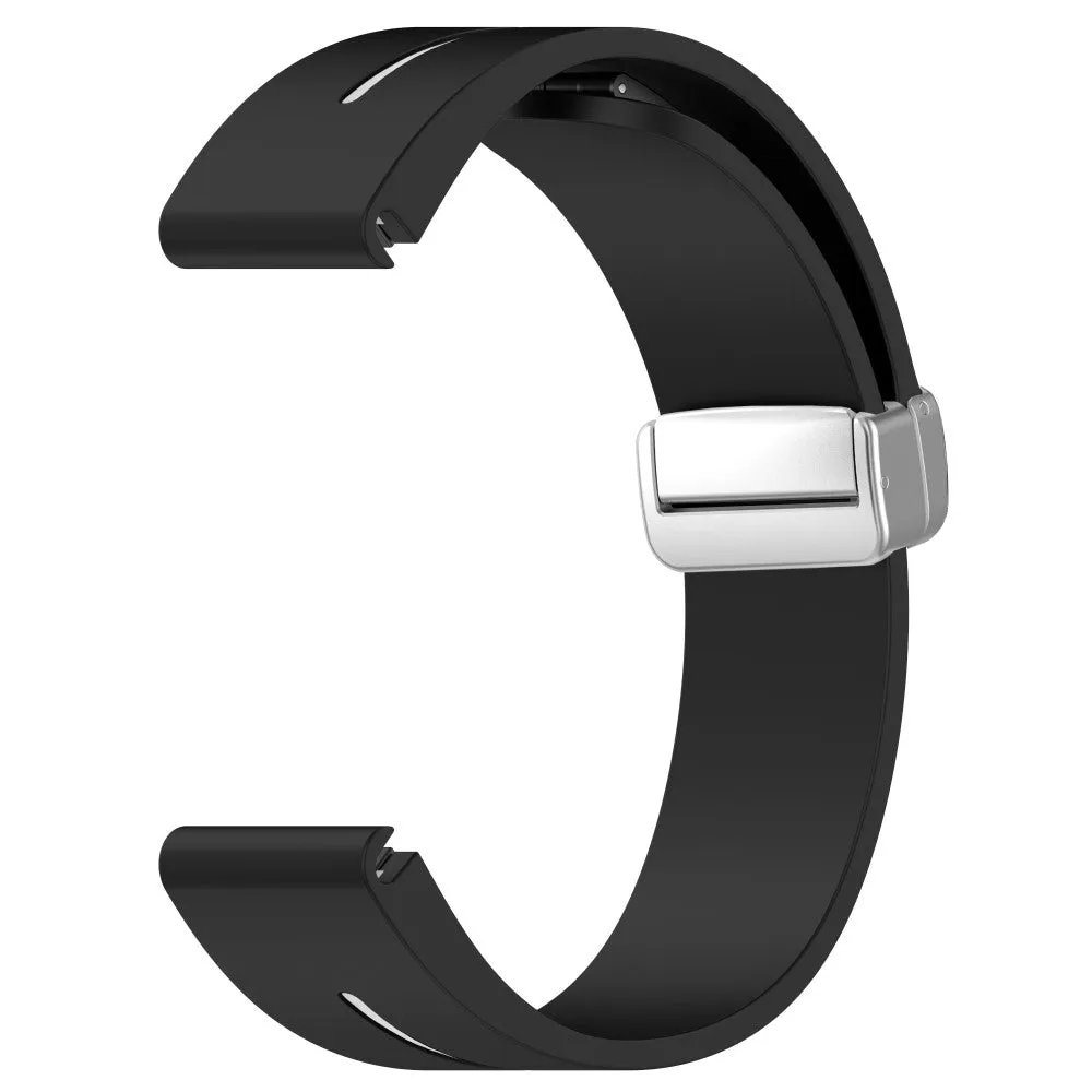 Garmin Vivoactive 5 silicone wristband with magnetic clasp (joint circumference: 170-220mm) - black / white