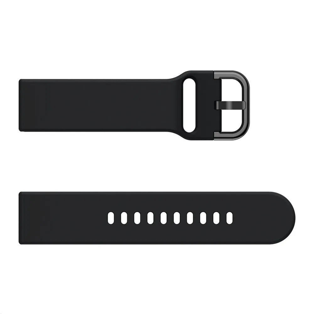 Garmin Vivomove HR silicone sports bracelet with pin buckle (joint circumference: 155-195mm) - Black