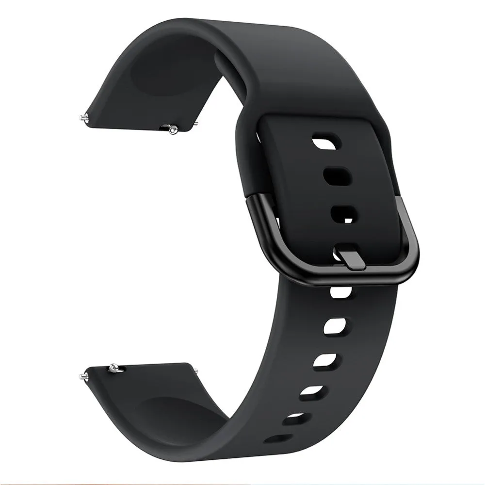 Garmin Vivomove HR silicone sports bracelet with pin buckle (joint circumference: 155-195mm) - Black