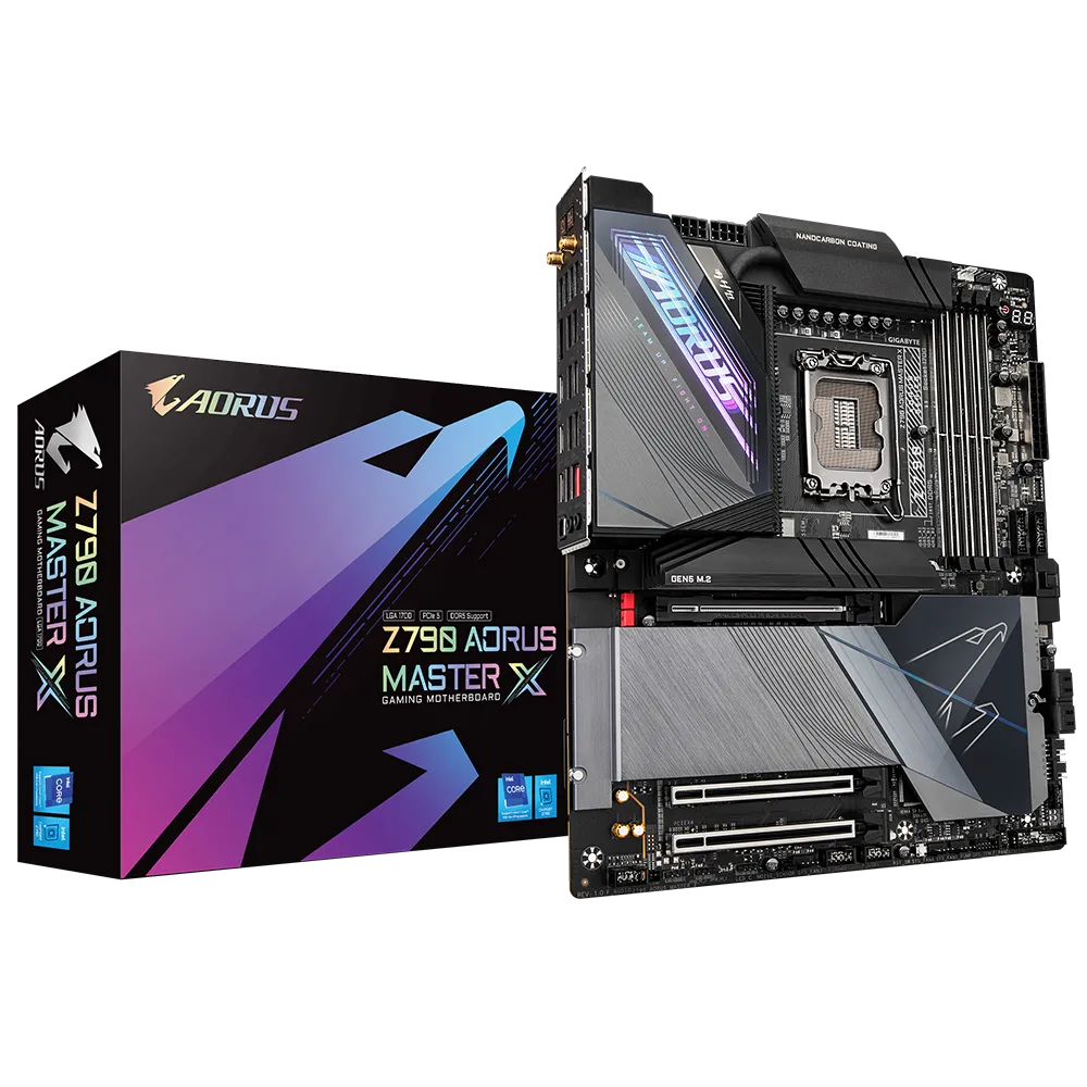 GIGABYTE Z790 AORUS MASTER X DDR5,LGA 1700 E-ATX Motherboard