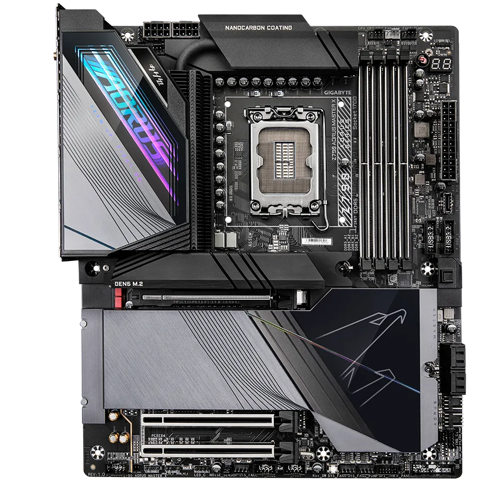 GIGABYTE Z790 AORUS MASTER X DDR5,LGA 1700 E-ATX Motherboard