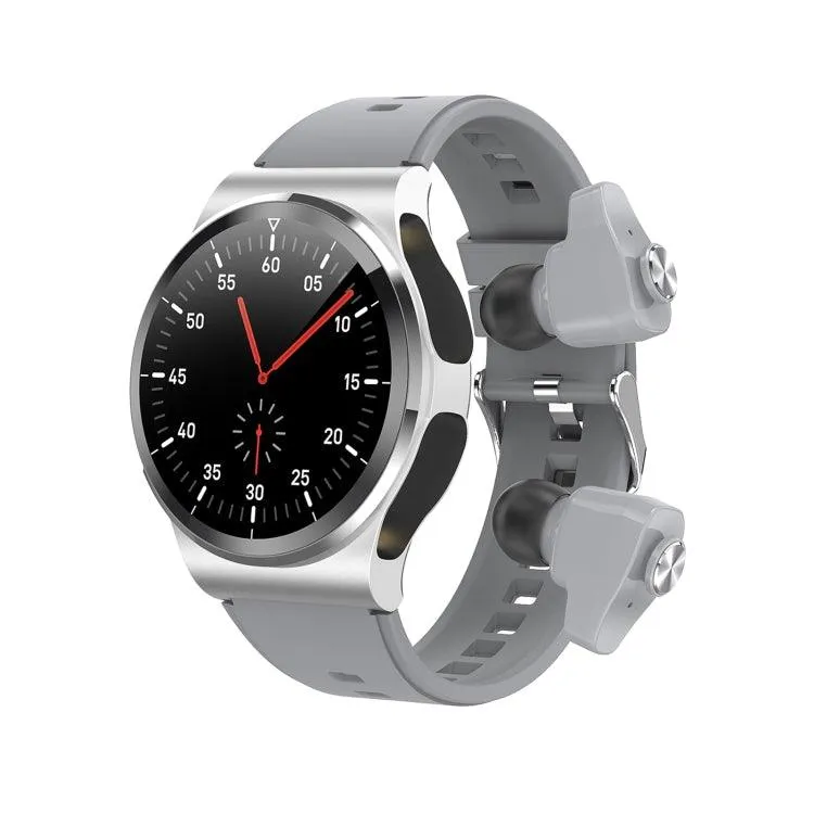 GT69 Smart Watch with 1.3" IPS Touch Screen, IP67 Waterproof, Bluetooth Earphones, and Health Monitoring Features