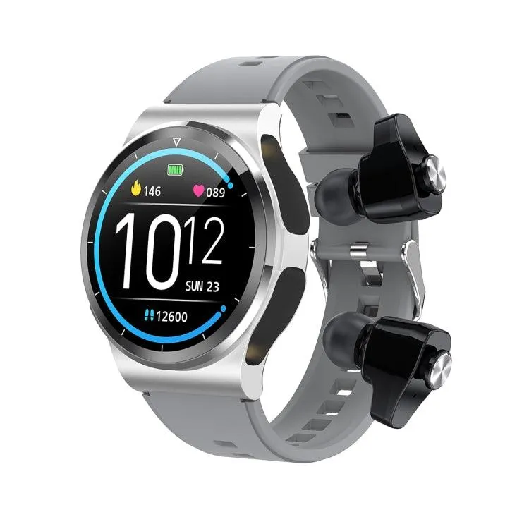 GT69 Smart Watch with 1.3" IPS Touch Screen, IP67 Waterproof, Bluetooth Earphones, and Health Monitoring Features