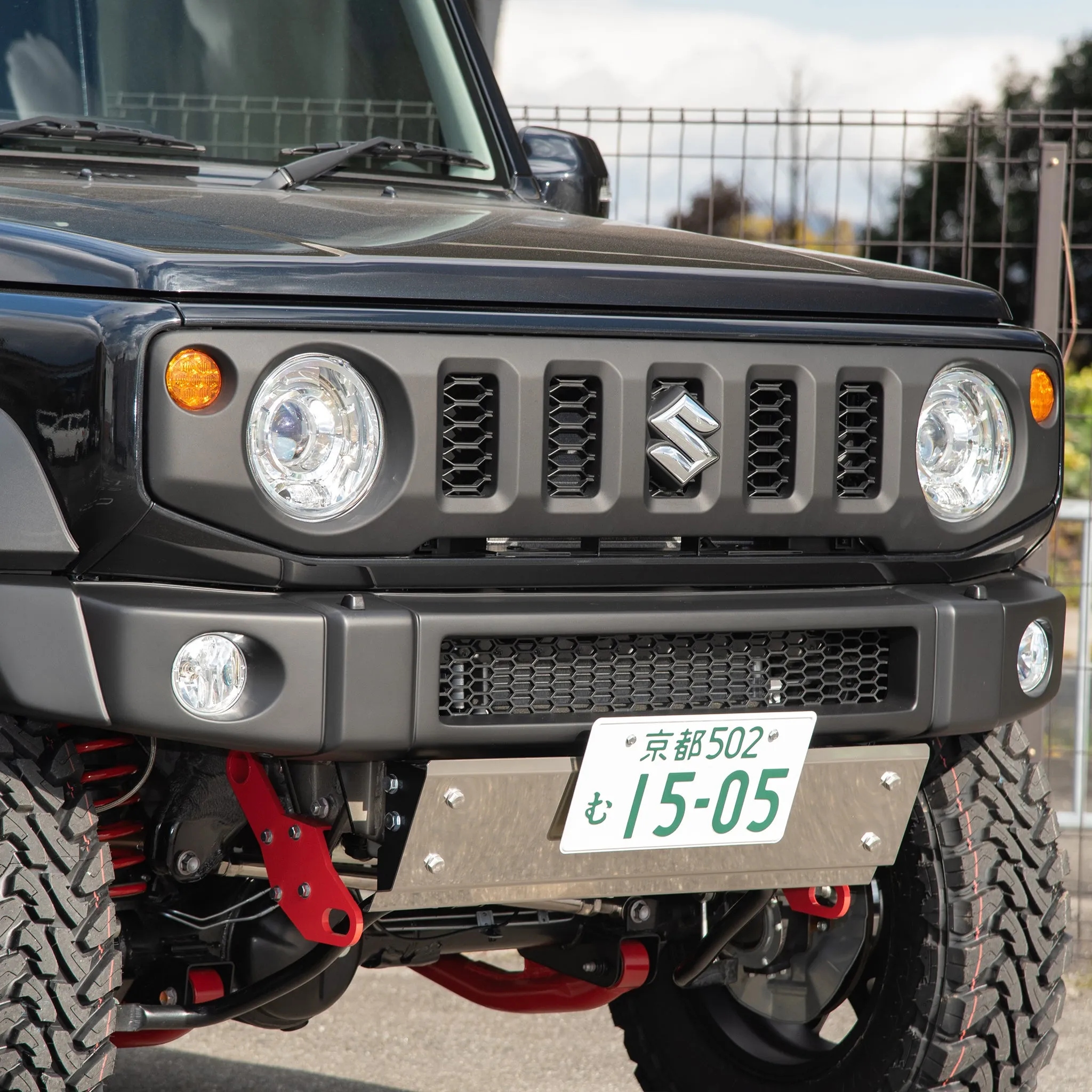 High-Bridge First Front & Rear Bumper Set for Suzuki Jimny JB74 (2018 )