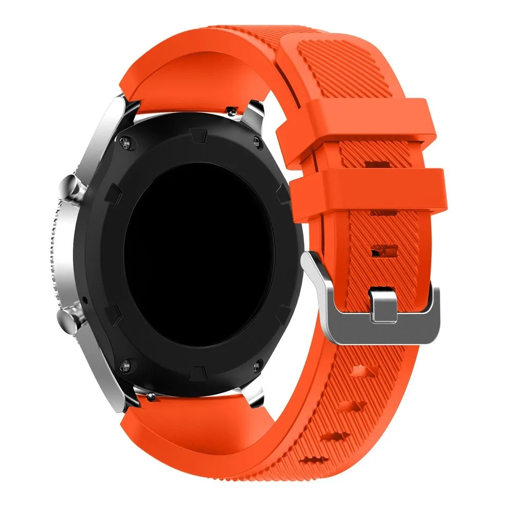 Huawei Watch (46mm) GT 2 Pro / GT 2e / GT 2 / GT Active / GT Replacement Sport Silicone Strap - Orange