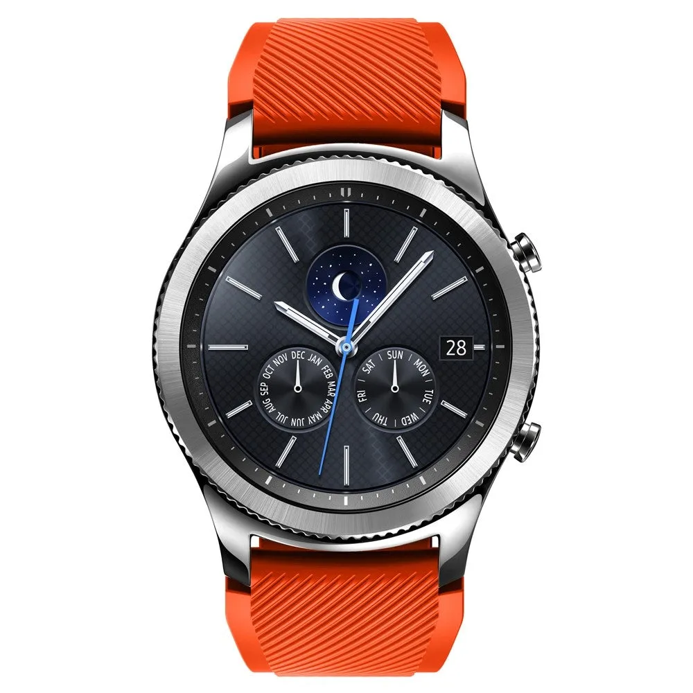 Huawei Watch (46mm) GT 2 Pro / GT 2e / GT 2 / GT Active / GT Replacement Sport Silicone Strap - Orange