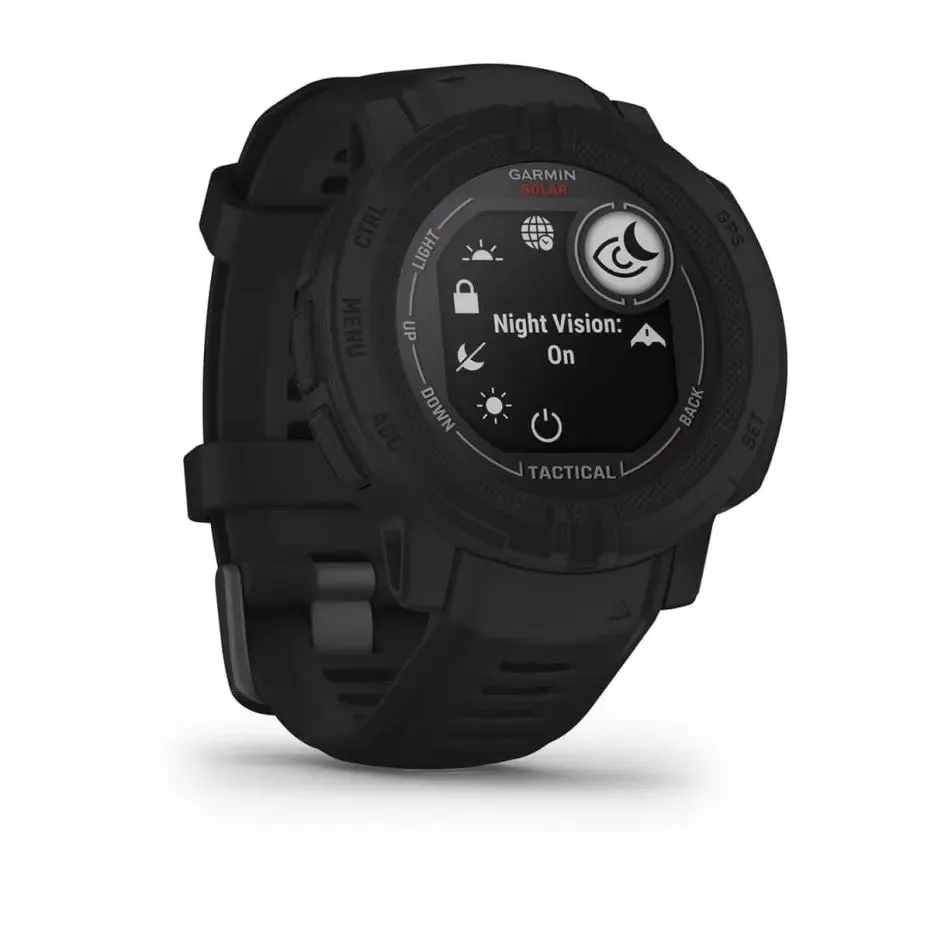 Instinct® 2 Solar Tactical Edition - Black