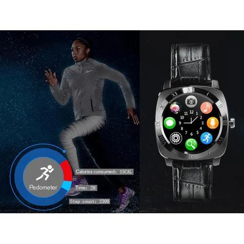 Iradish X3 Smartwatch (Black)