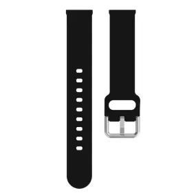 iTouch Air 3 40mm, Sport 3 & Sport Extra Interchangeable Strap: Narrow Black SIlicone