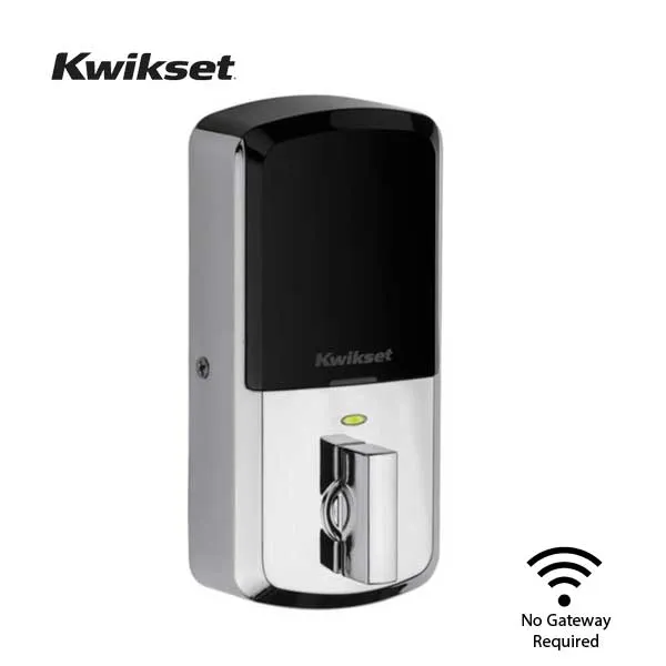 Kwikset - Halo 939 - Electronic Touchscreen Deadbolt - Wi-Fi - SmartKey Technology - 26 - Polished Chrome