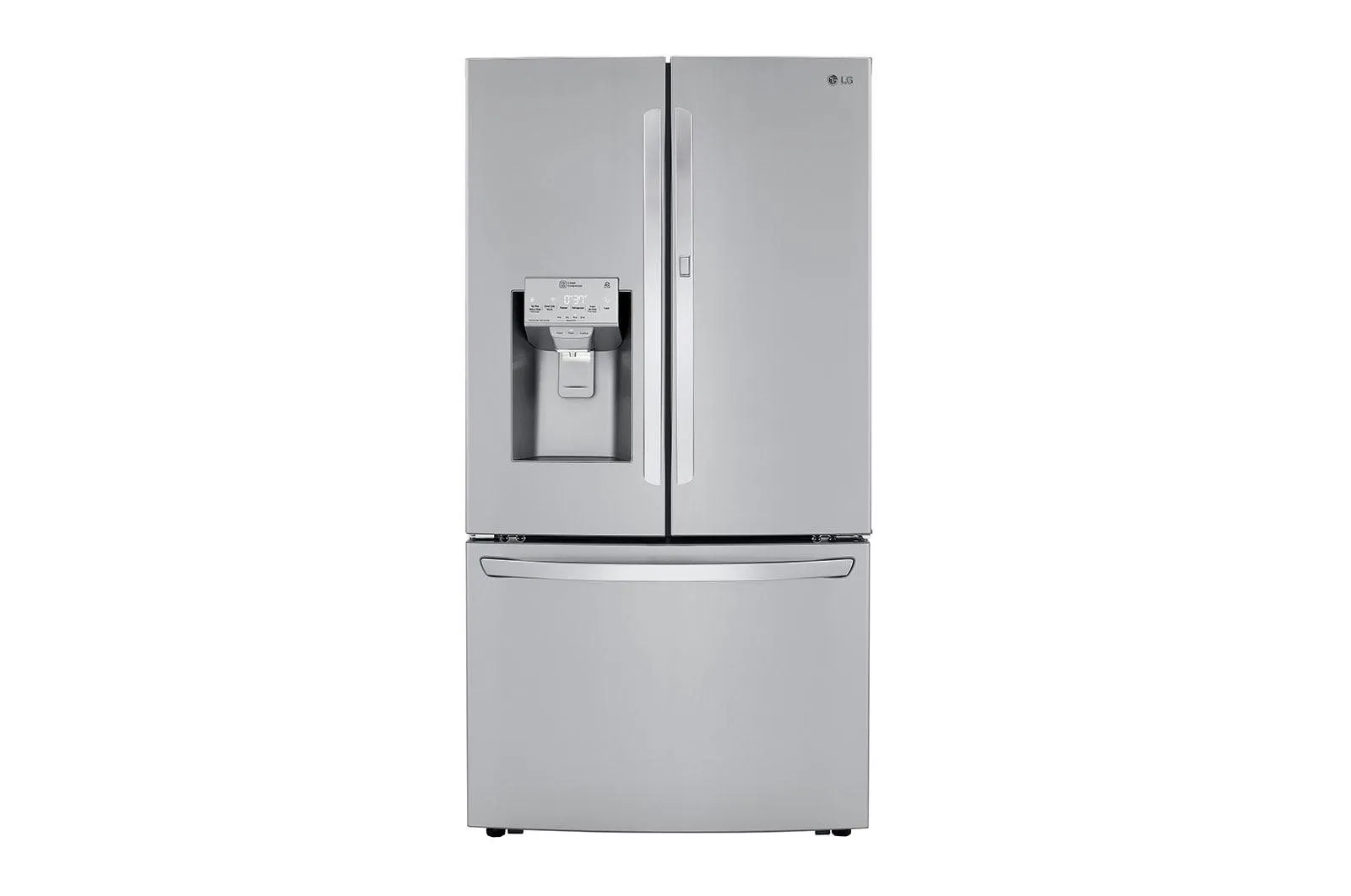 Lg LRFDC2406S 24 cu. ft. Smart wi-fi Enabled Door-in-Door® Counter-Depth Refrigerator with Craft Ice™ Maker