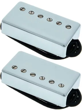 Lollar Imperial Humbucker Pickup Set, Chrome, 4 Cond