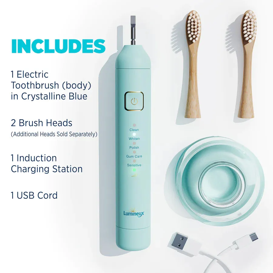 Lumineux® Sonic Electric Toothbrush (In Bloom)   Lumineux® Sonic Electric Toothbrush (Crystalline) Bundle