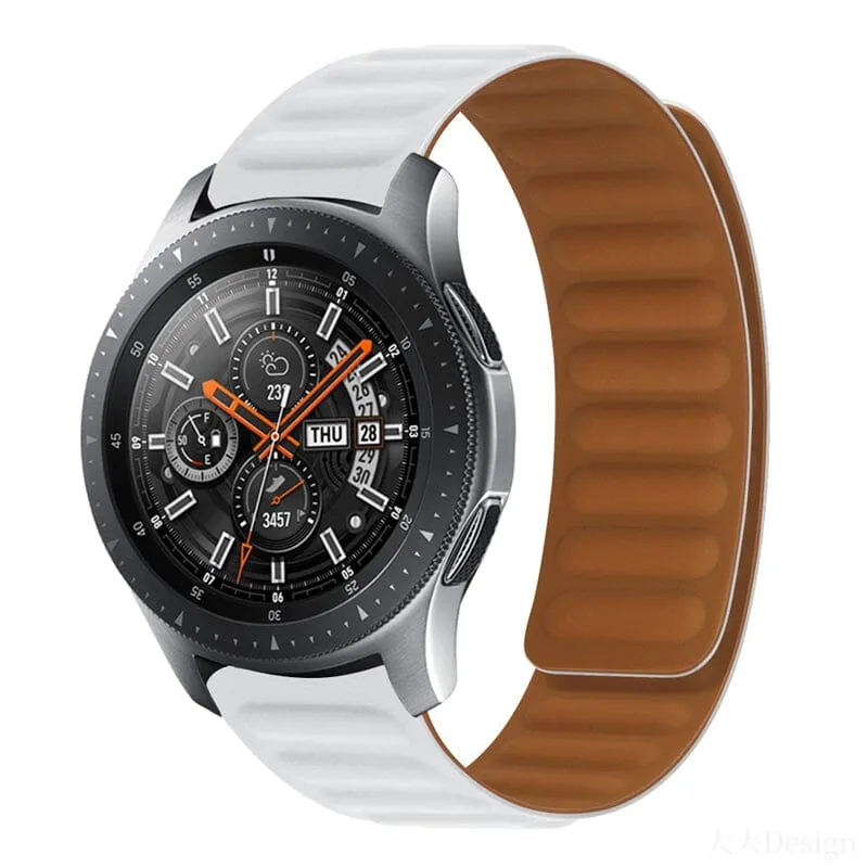 Magnetic Silicone Watch Straps Compatible with the Coros Apex 42mm & Pace 2