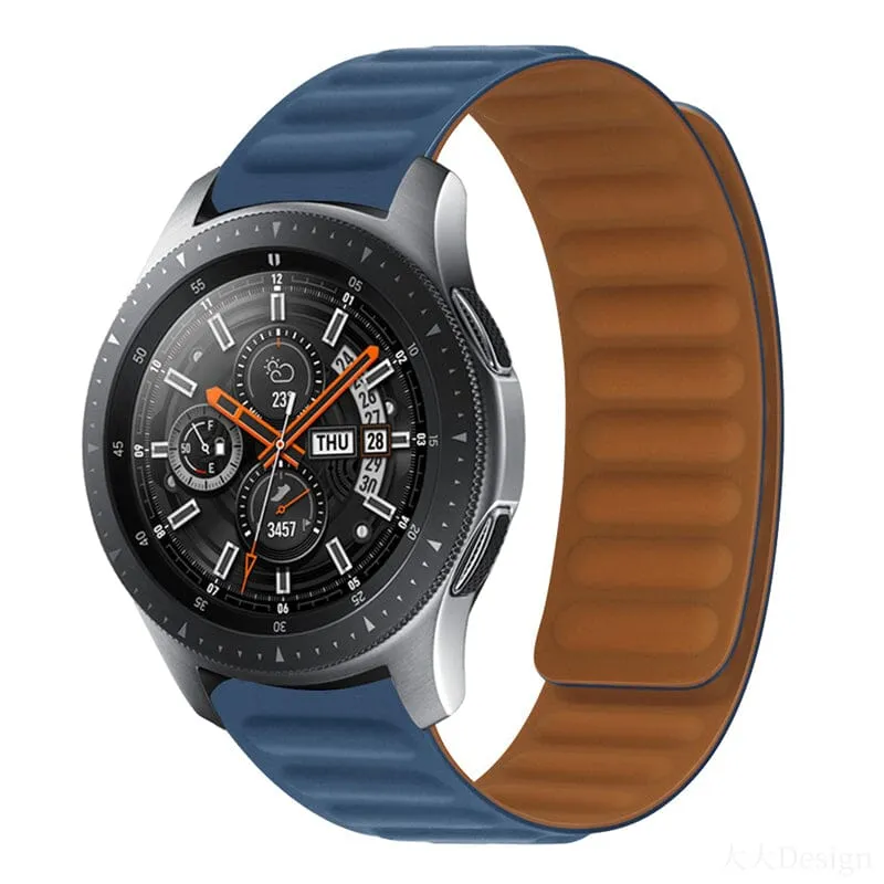 Magnetic Silicone Watch Straps Compatible with the Coros Apex 42mm & Pace 2