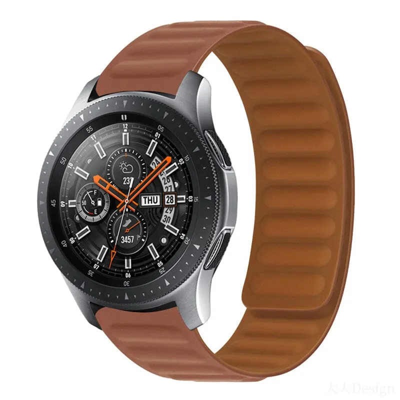 Magnetic Silicone Watch Straps Compatible with the Garmin Vivoactive 4