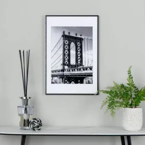 Manhattan Bridge Framed Picture