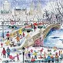 Michael Storrings Bow Bridge in Central Park 500 Piece Puzzle - Quick Ship