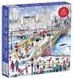 Michael Storrings Bow Bridge in Central Park 500 Piece Puzzle - Quick Ship