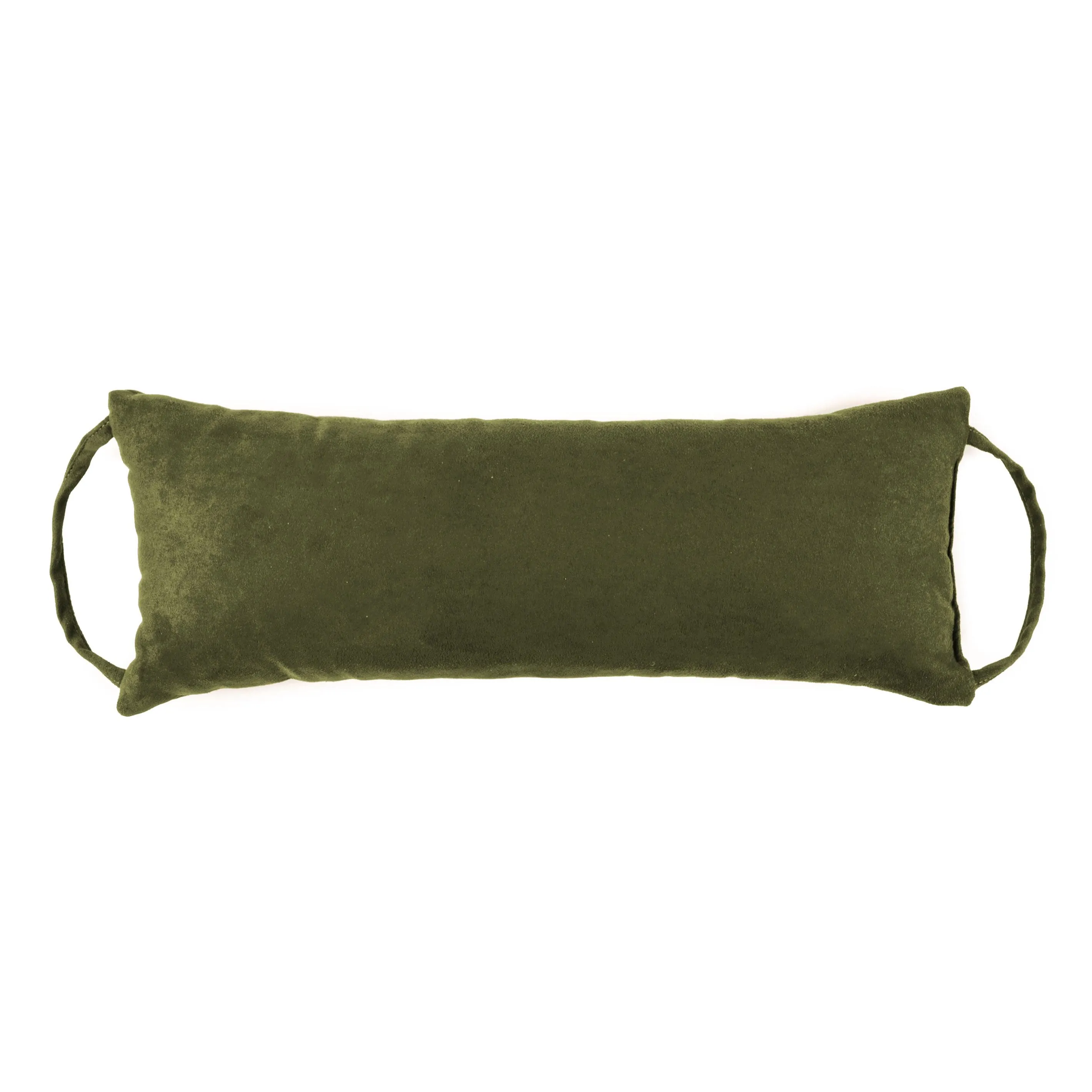 Microsuede Laurel Green Rocker Back Extender Pillow - Headrest Pillow