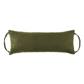 Microsuede Laurel Green Rocker Back Extender Pillow - Headrest Pillow