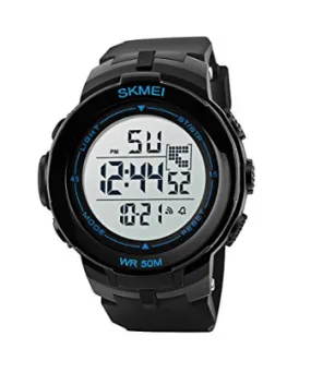 Military digital sports watch