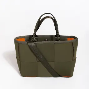 MINI ICON TOTE SAFARI GREEN