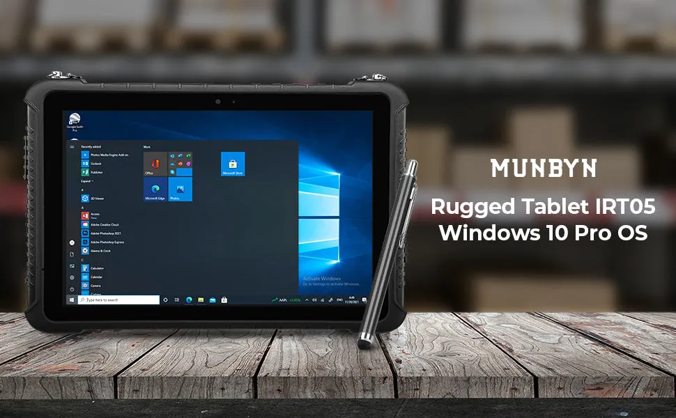 MUNBYN Rugged Tablet IRT05