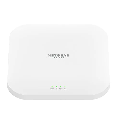 Netgear Insight Wax620 - Radio Access Point - Wi-Fi 6 - 2.4 Ghz, 5 Ghz - Wall / Ceiling Mountable