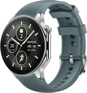 OnePlus Watch 2 - 46mm, Bluetooth, Wi-Fi, Radiant Steel