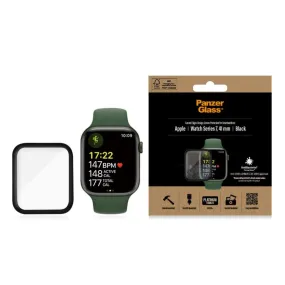 PanzerGlass Apple Watch 8/7 (41mm) Hærdet Glas - Sort Kant