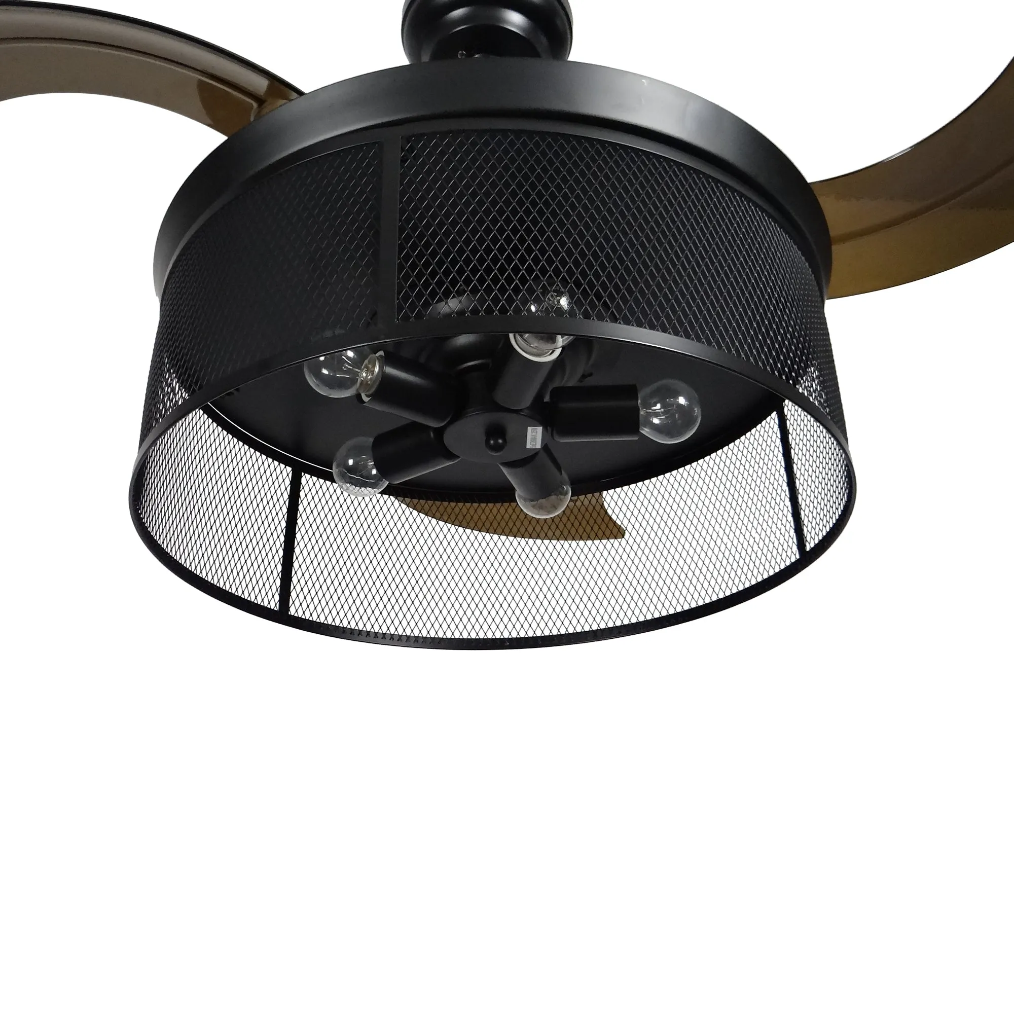 Paramount Smart Ceiling Fan with Light and wall switch 42 inch