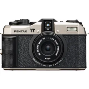 Pentax 17 Half-Frame Film Camera (Dark Silver)