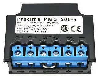 PMG500-S, Single Phase Diode Rectifier Bridge, Switchable, 2 Amp 450VDC Output, 500VAC, Uin max 500VAC rms