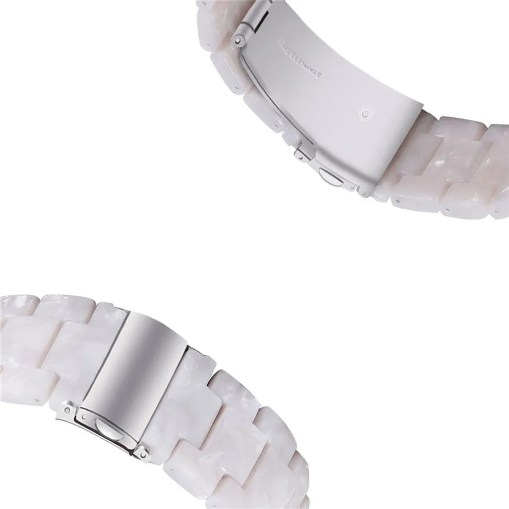 Polar Grit X Sense Resin wristband (joint circumference: 145-200mm) - White