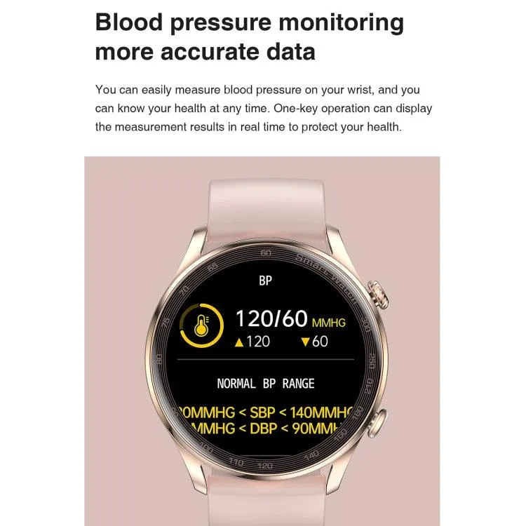 Premium AK32 1.36" IPS Smart Watch with Bluetooth Calling & Blood Oxygen Monitoring - Stylish Steel Band