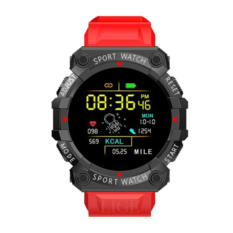 "Enhanced Color Screen Smartwatch: The Ultimate Fitness Companion with Heart Rate Monitoring for Men and Women - Includes Stylish Gift Box!"