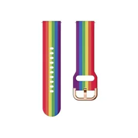 Rainbow Watch Straps compatible with the T92 Smartwatch