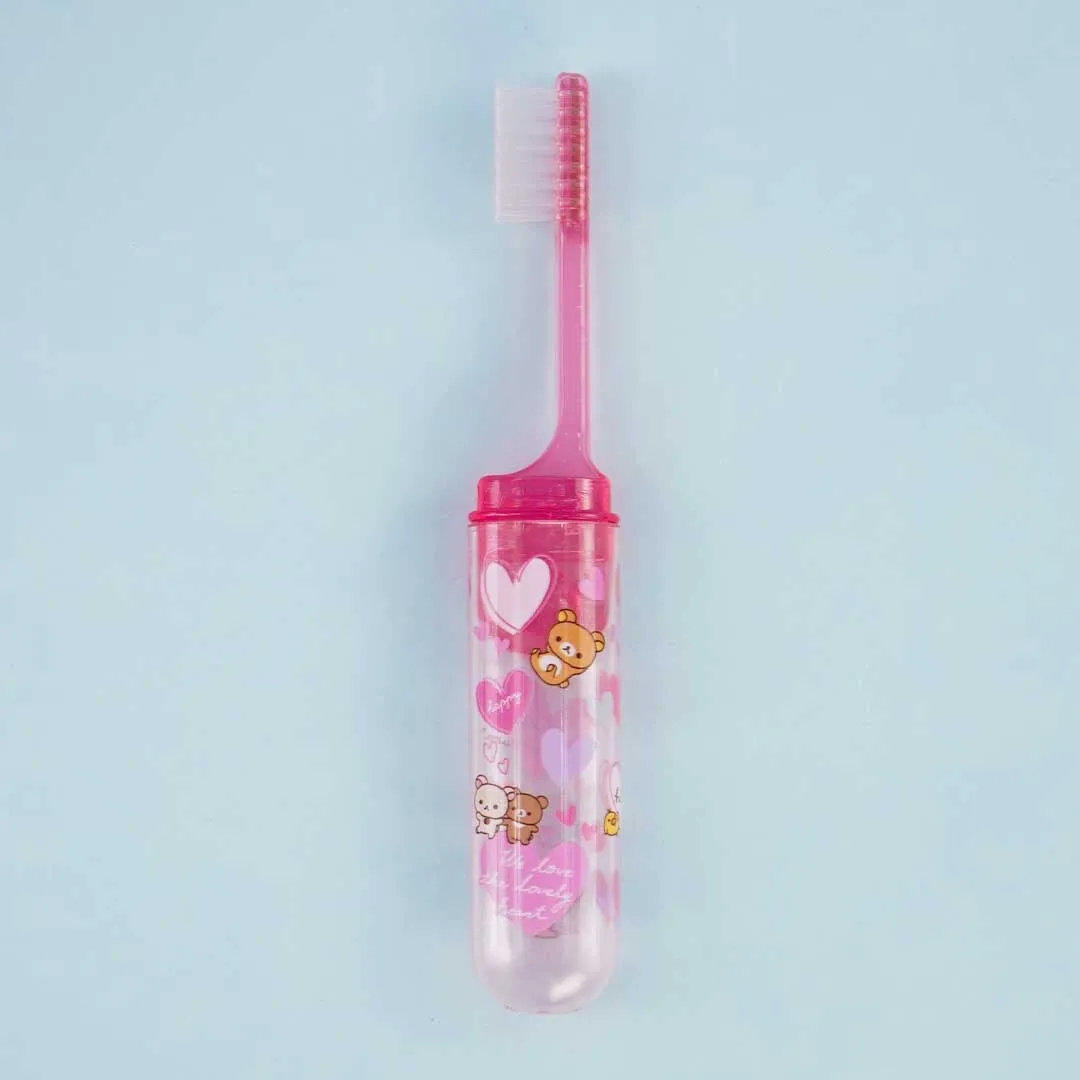 Rilakkuma Heart Toothbrush Set