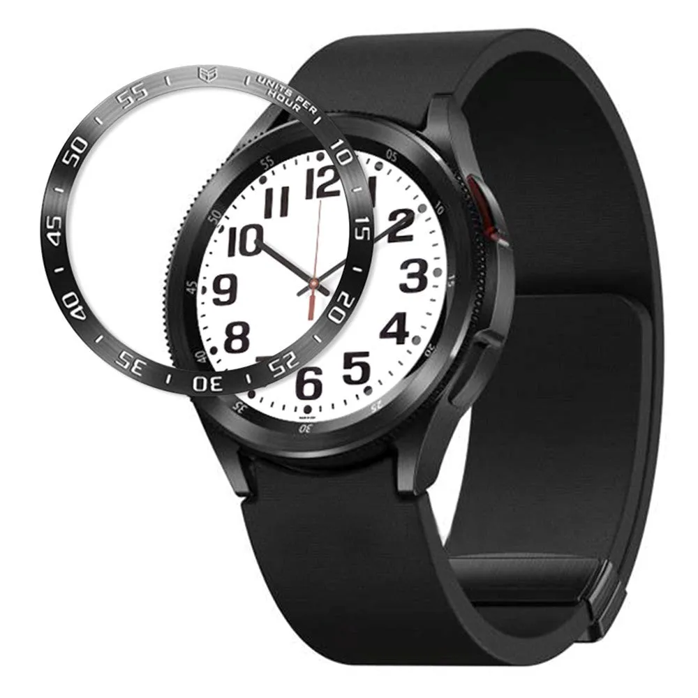 Samsung Galaxy Watch 6 Classic (43mm) Bezel Styling Cover - Sort