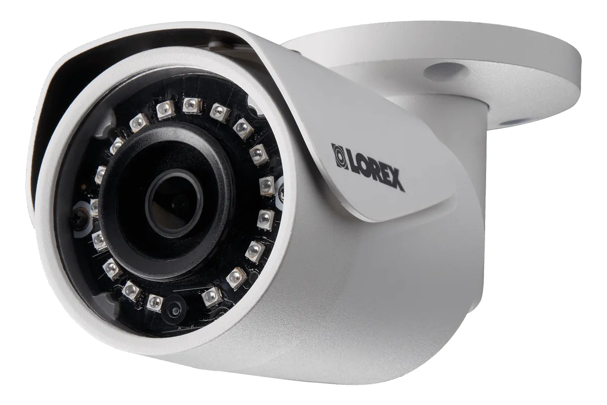 Security NVR System, 8 Channel with 2K Resolution IP Cameras featuring 130FT Color Night Vision