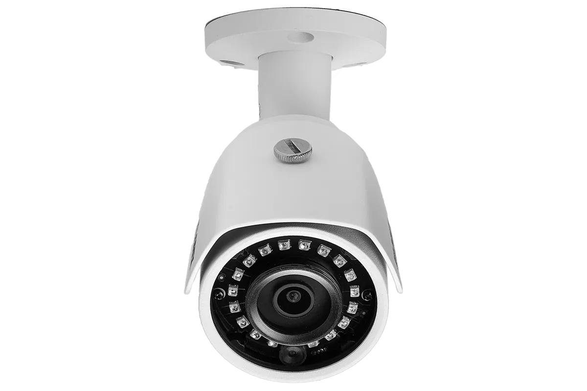 Security NVR System, 8 Channel with 2K Resolution IP Cameras featuring 130FT Color Night Vision