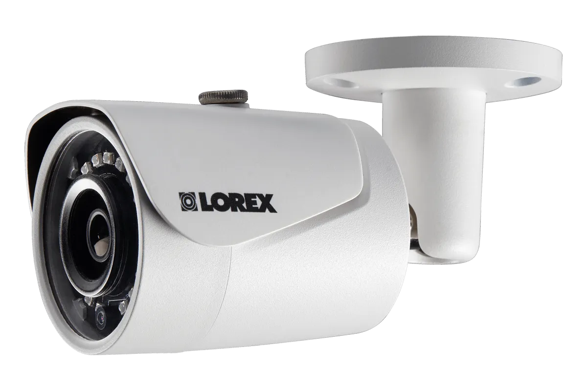 Security NVR System, 8 Channel with 2K Resolution IP Cameras featuring 130FT Color Night Vision