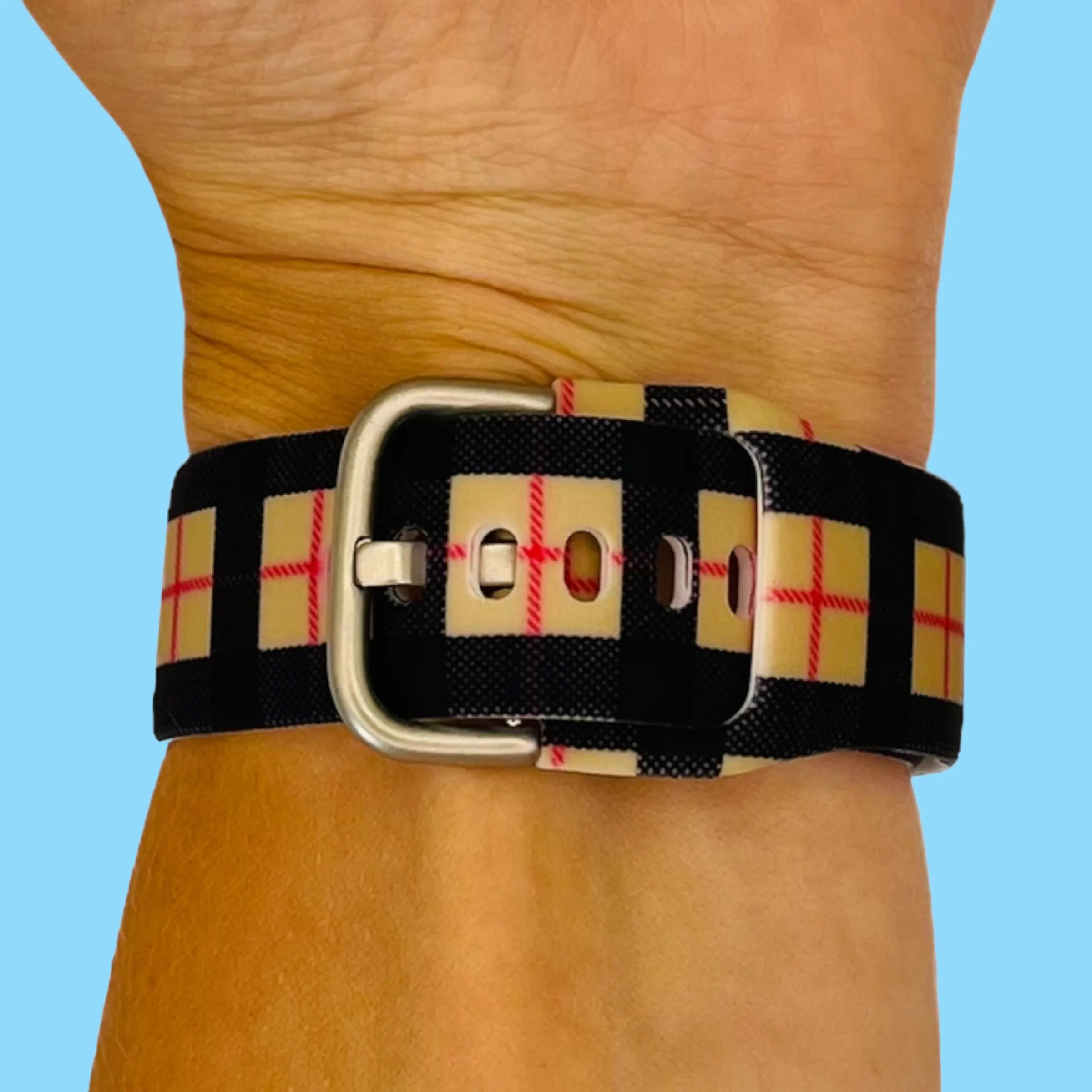 Silicone Pattern Watch Straps compatible with the Citizen 22mm Range