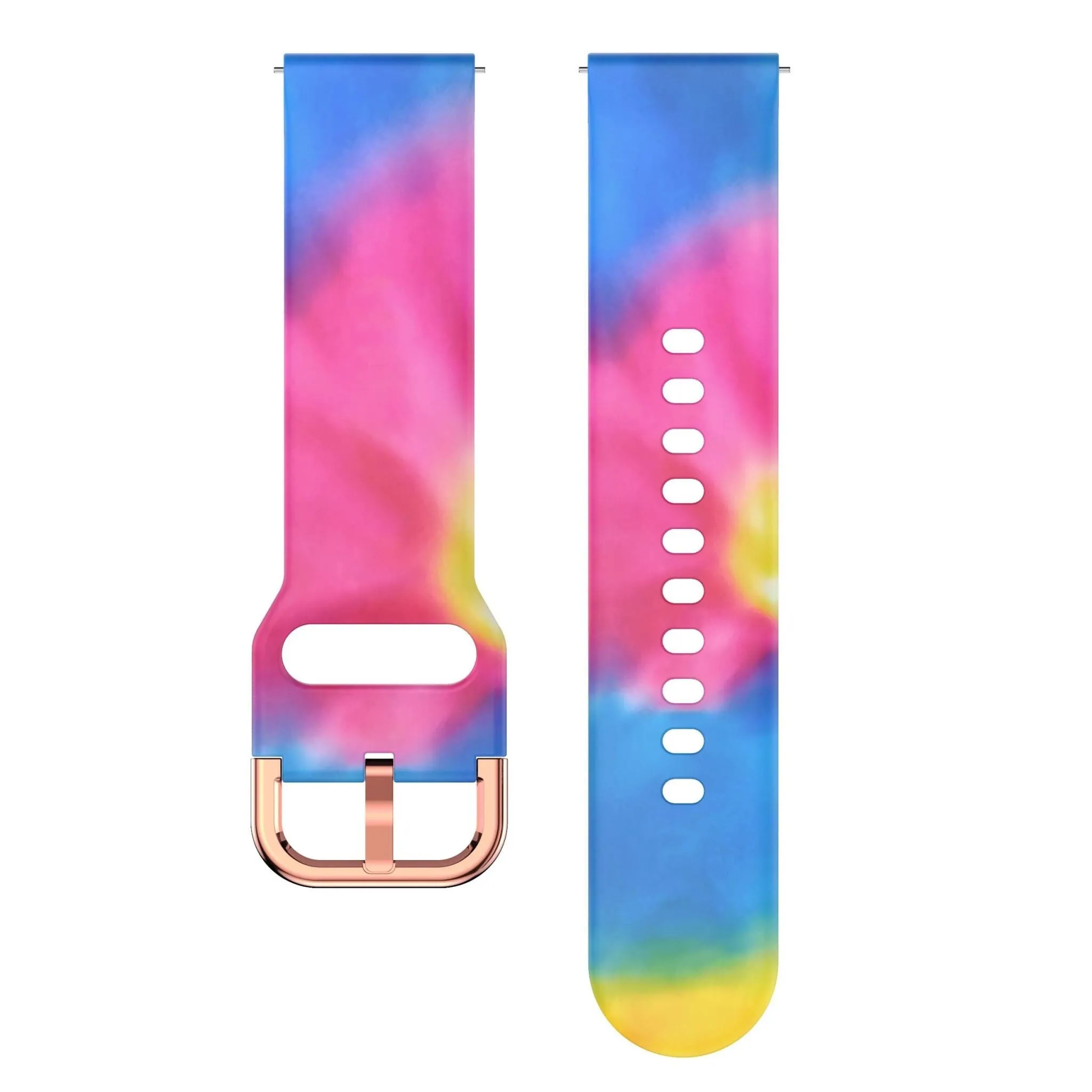 Silicone Pattern Watch Straps compatible with the Fossil Women's Gen 4 Q Venture HR