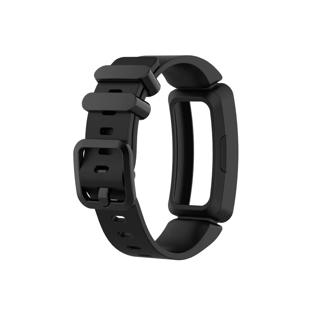 (Size XS) Fitbit Ace 2 replacement silicone wristband (joint circumference 145-210mm) - Black