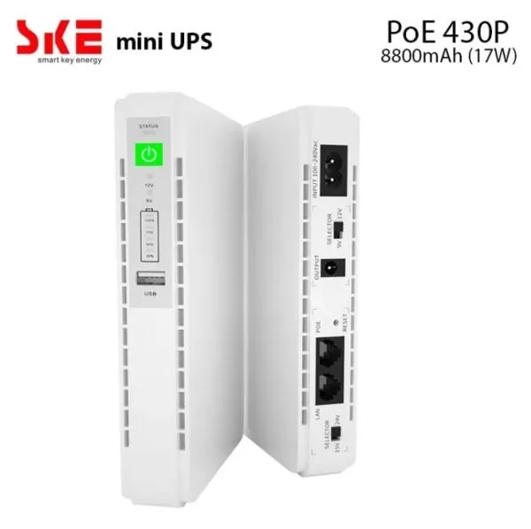 SKE MINI DC UPS 8800 MAH