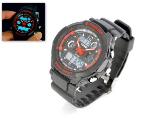 SKMEI Waterproof Analog Digital Men's Sport Watch 0931 - Red